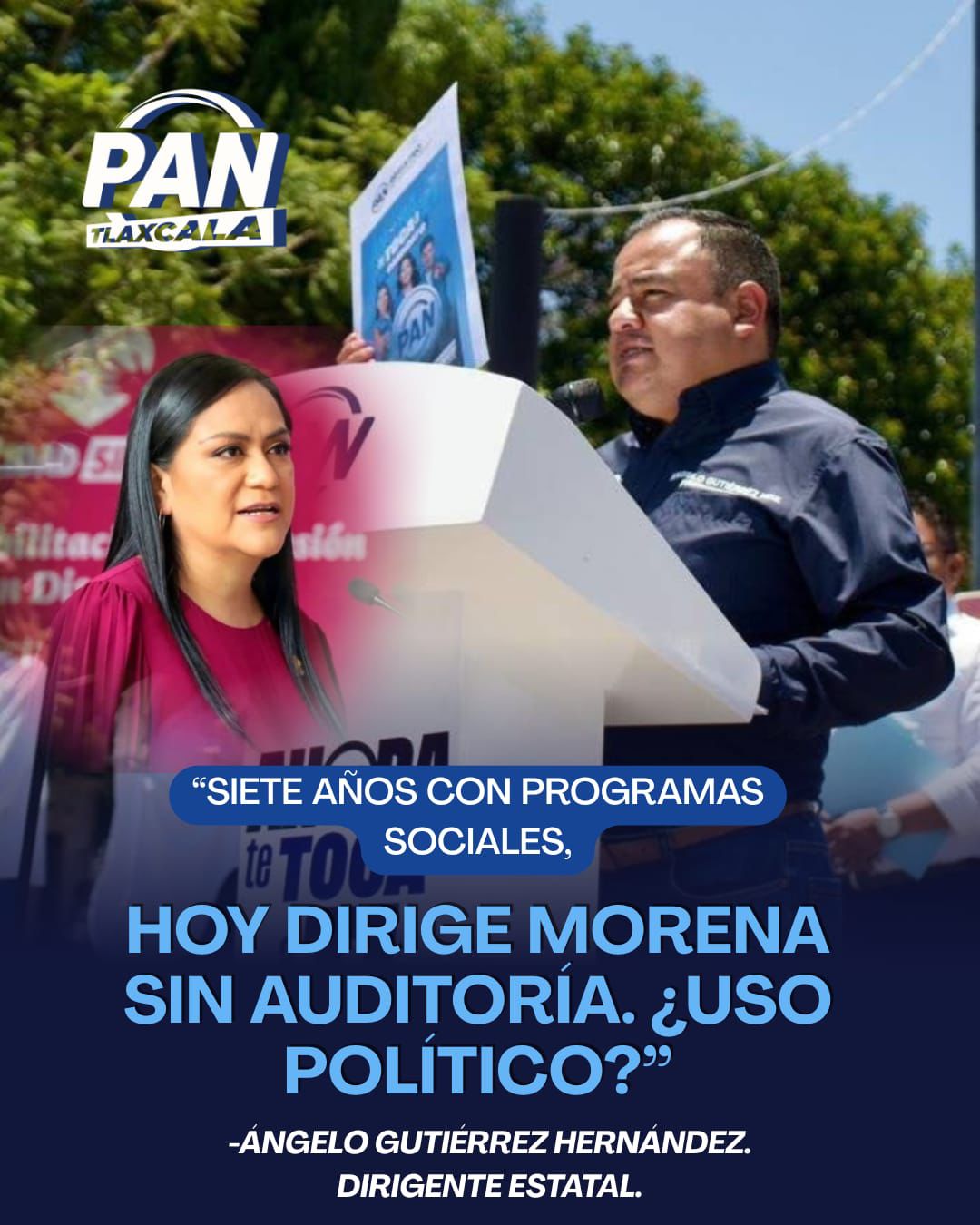 PAN Tlaxcala cuestiona nueva dirigencia nacional de Morena